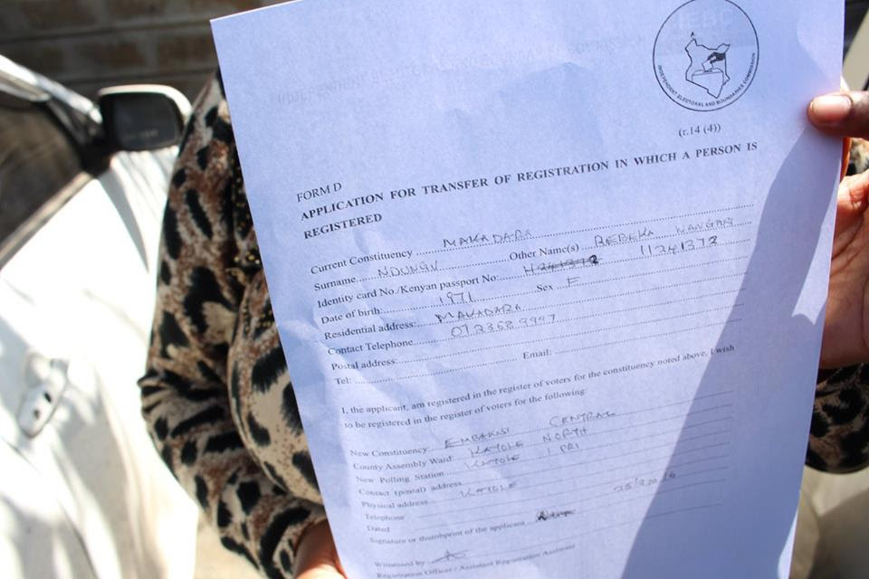 ODM Caught Red-handed tampering with IEBC voter registration documents