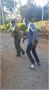 BABU OWINO of SONU caught on camera beating a student for criticizing his bad leadership