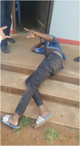BABU OWINO of SONU caught on camera beating a student for criticizing his bad leadership