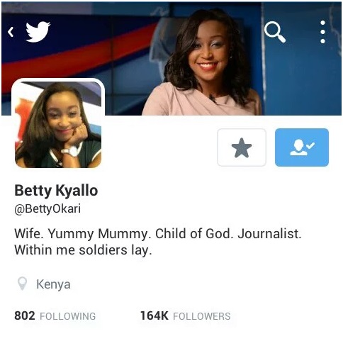 Betty Kyallo confirms she has not reconciled with Dennis Okari