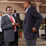 Kalonzo Musyoka meets President Uhuru Kenyatta secretly in State House