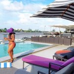 SHOCKING LEAKED VIDEO of thirsty Nigerian men harassing VERA SIDIKA At A Splash Off Pool Party In Malaysia