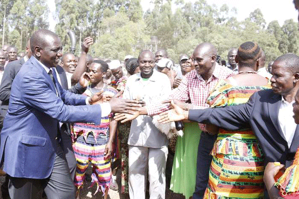 Eldoret residents celebrate william Ruto, Joshua sang ICC case Collapse