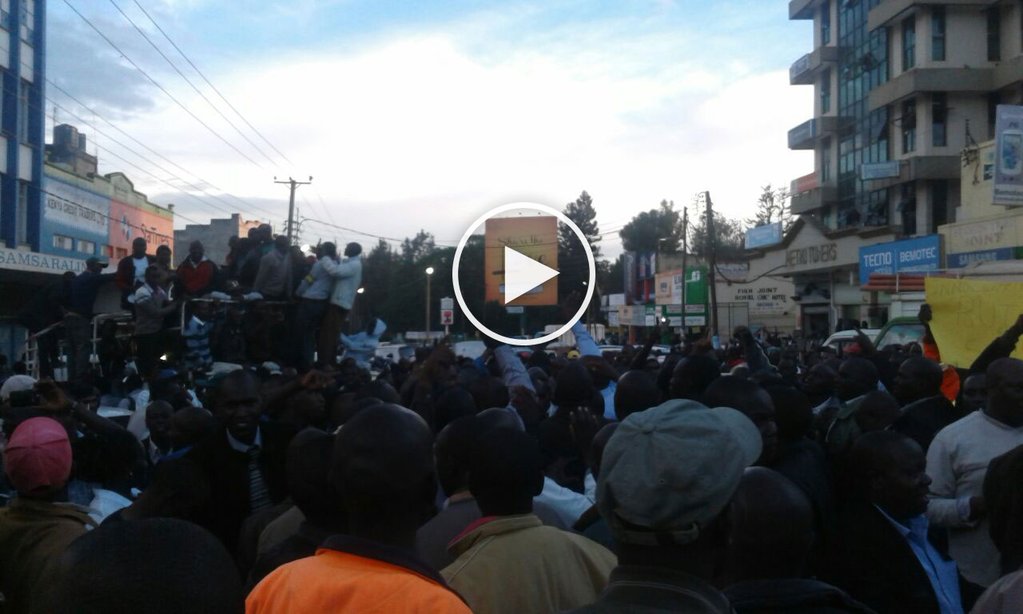 Photos - Eldoret residents celebrate William Ruto Joshua Sang ICC case Collapse