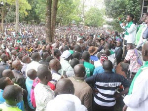 Raila Skips Wetangula Presidential launch at Muliro Gardens Kakamega