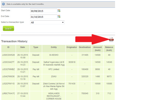 Safaricom Selfcare Login Safaricom Shop Mpesa Statement Download