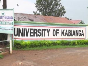 University of Kabianga Courses offered