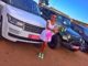 Huddah Monroe Caught on camera stealing things from a hotel in Tanzania