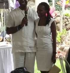 Photos - Safaricom boss Bob Collymore marries Wambui Kamiru
