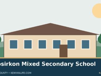 Illustrative school campus artwork, not an actual campus photograph