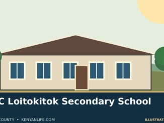 Concept illustration representing A.I.C Loitokitok Secondary School; not an actual school photograph