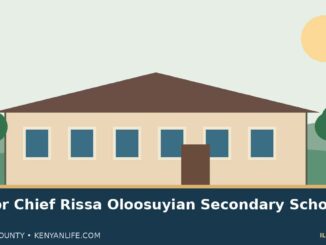 Concept illustration for Senior Chief Rissa Oloosuyian Secondary School; not an actual school photograph