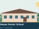 Illustration of a fictional Kenyan school campus representing Olooltepes Senior School; not an actual campus photograph
