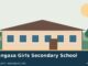 Editorial illustration of a fictional Kenyan secondary school campus; not an actual photo of Mwangaza Girls Secondary School